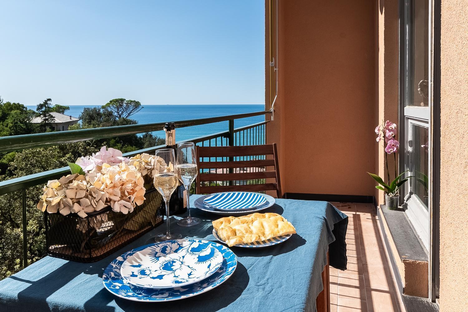 Cavi Sea View Apartment Lavagna Kültér fotó